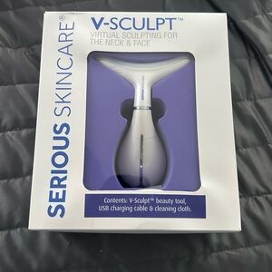Serious Skincare V-Sculpt Facial Tool - White